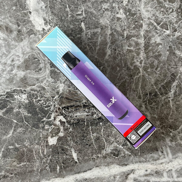 Vapeman Solo X ühekordselt kasutatav vape – viinamarjajää