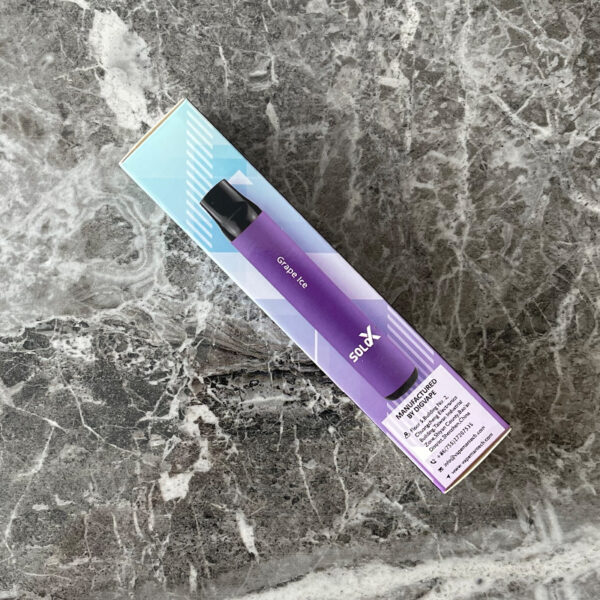 Vapeman Solo X ühekordselt kasutatav vape – viinamarjajää