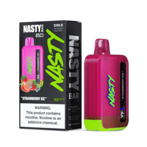 NASTY Bar 8500 Strawberry Ice 💨 ‣ Disposable Vape ‣ 13€👍